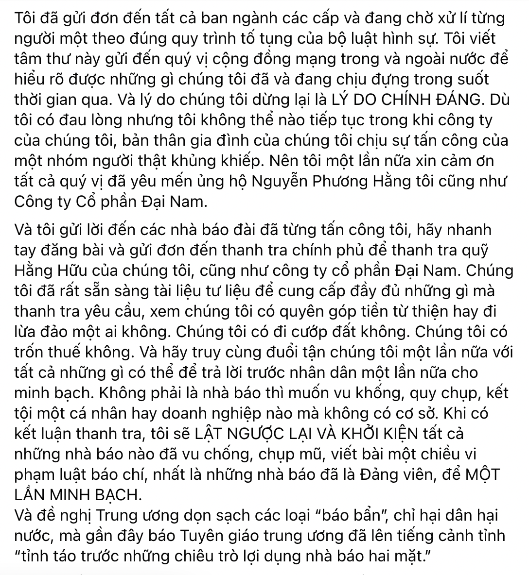 NÓNG: Bà Phương Hằng tuyên bố chính thức đóng quỹ mổ tim Hằng Hữu, triển khai sao kê theo lời Hàn Ni - Hình 8