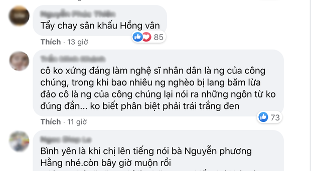 Mỉa mai bà Phương Hằng làm giàu bất chính, NSND Hồng Vân bị chính chủ livestream nói gay gắt, netizen ùa vào tấn công - Ảnh 4.