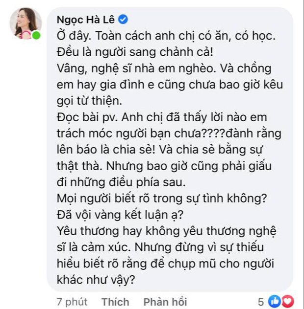 Vợ NS Công Lý lên tiếng làm rõ về phát ngôn chồng bị bạn bè từ chối cho vay tiền chữa bệnh - Ảnh 5.