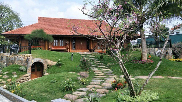 Không gian sống như resort của gia đình Xuân Bắc