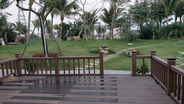 Không gian sống như resort của gia đình Xuân Bắc