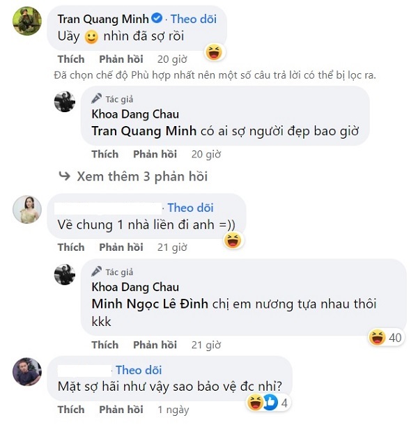  
Cư dân mạng cũng không quên "cà khịa" nam nhạc sĩ (Ảnh chụp màn hình FB Khoa Dang Chau) - Tin sao Viet - Tin tuc sao Viet - Scandal sao Viet - Tin tuc cua Sao - Tin cua Sao