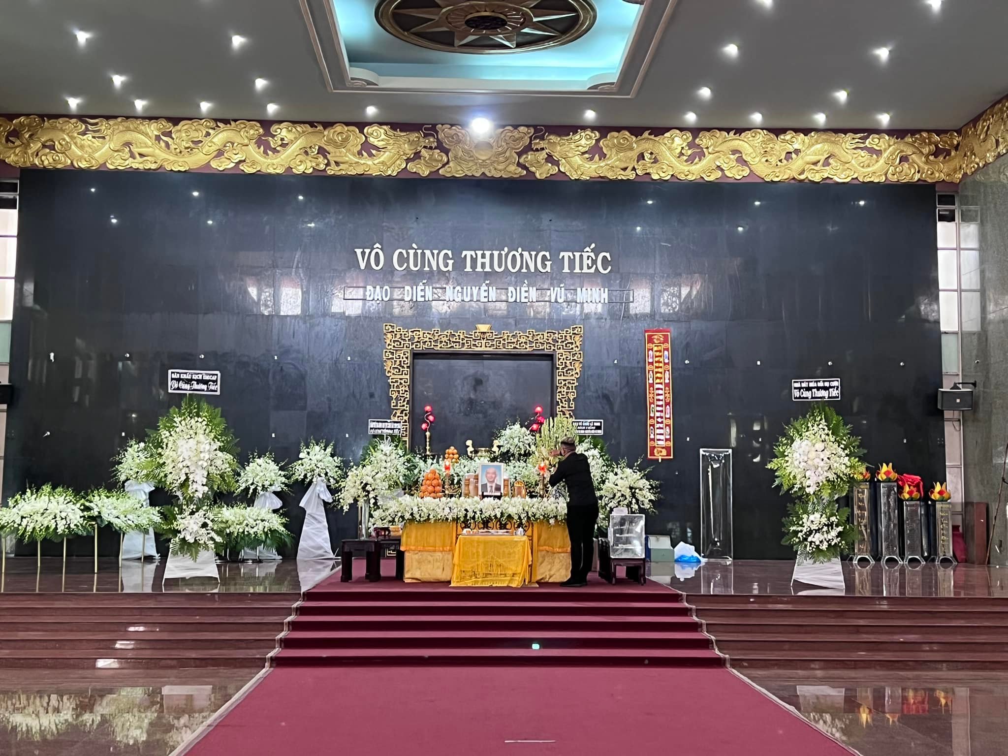 Tang lễ đạo diễn Vũ Minh