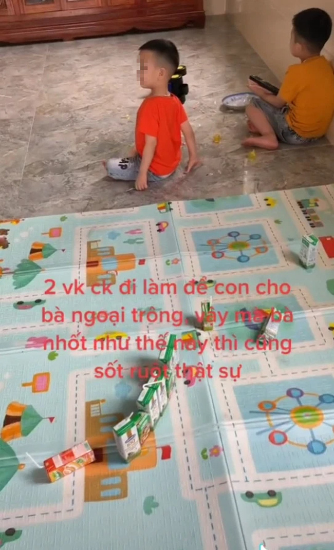 Vợ chồng đi làm để bà ngoại trông 2 cháu, hình ảnh bà khóa cửa các cháu trong nhà gây tranh cãi - Ảnh 3.