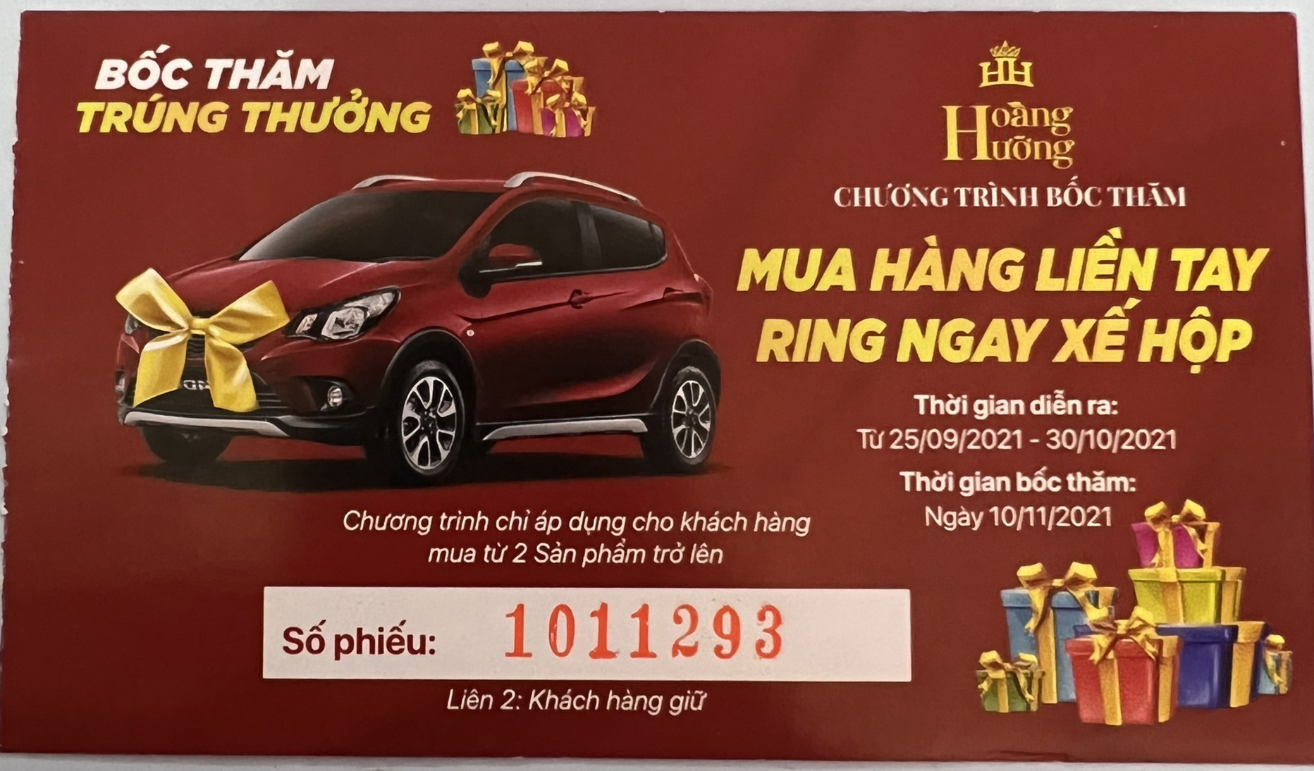 Vụ mua sản phẩm của Công ty Hoàng Hường bốc thăm trúng ô tô: Cục xúc tiến thương mại 4 lần yêu cầu giải trình - Ảnh 1.