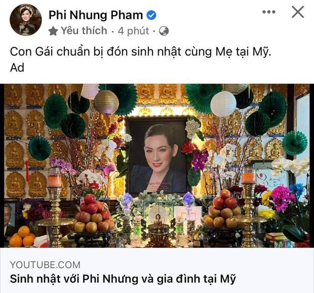 Sinh nhật đặc biệt của cố ca sĩ Phi Nhung: Các con nuôi thắp nến tưởng niệm, khung cảnh gây xót xa! - Ảnh 6.