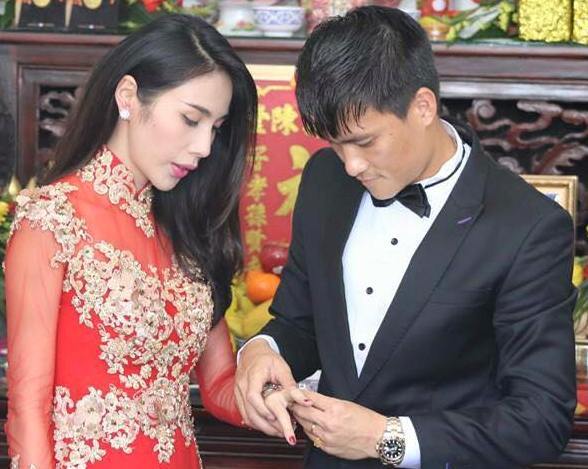  Công Vinh - Thuỷ Tiên gặp tin chẳng lành lúc đám cưới. (Ảnh: FBNV) - Tin sao Viet - Tin tuc sao Viet - Scandal sao Viet - Tin tuc cua Sao - Tin cua Sao