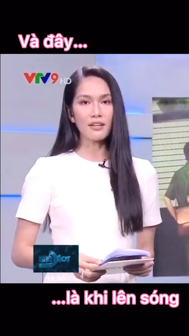 Một ngày đi làm của &quot;Á hậu học giỏi&quot; tại VTV - Ảnh 5.